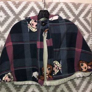Frozen Toddler Girl Pancho